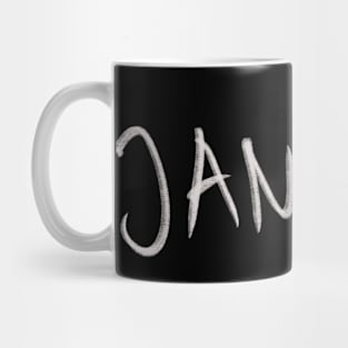 Hand Drawn January Month Mug